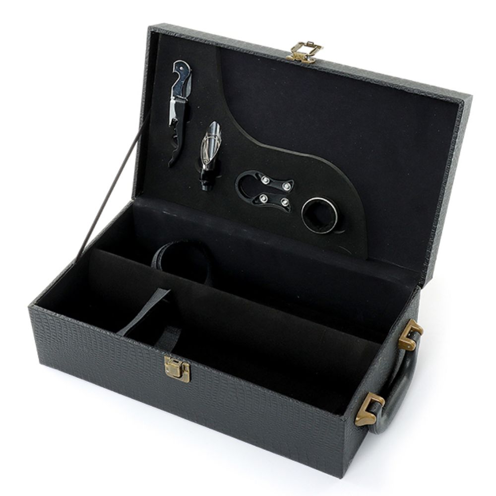Kit vinho personalizado para brindes corporativos