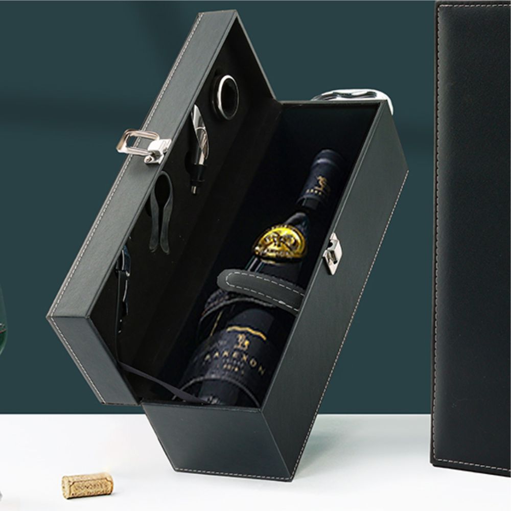 Kit vinho personalizado para brindes corporativos