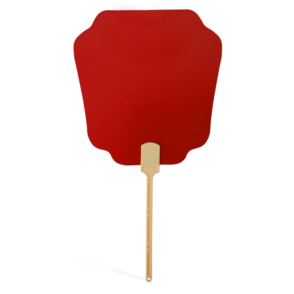 Leque de Papel  Vermelho para Brindes Promocionais
