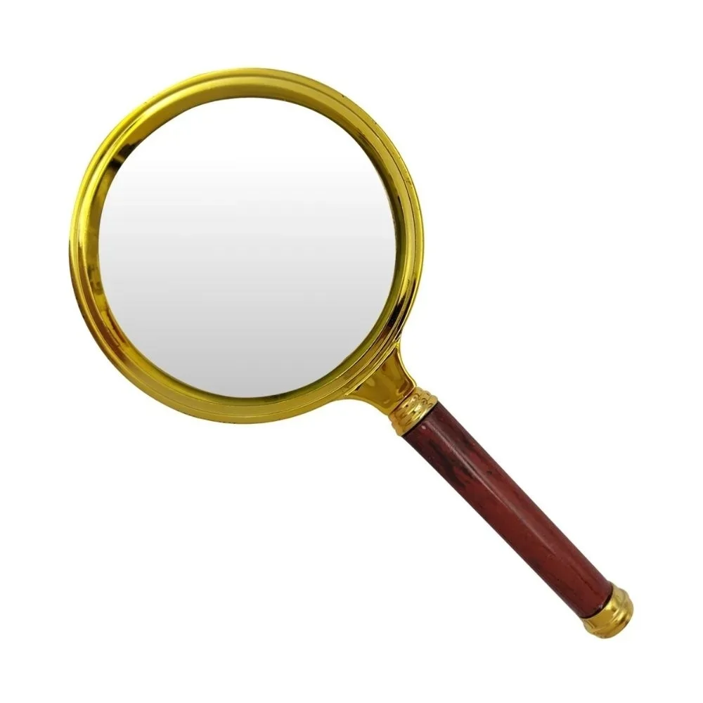 Lupa em metal personalizada para brindes promocionais