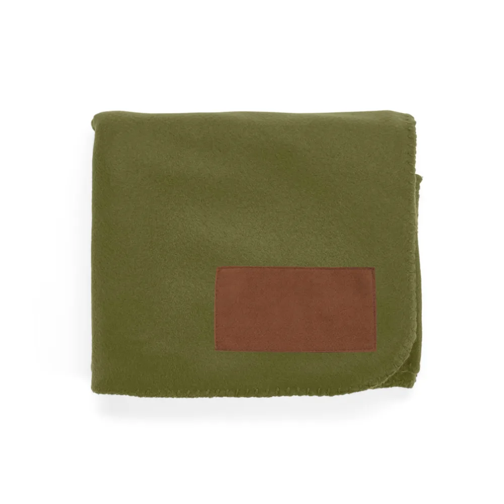 Manta em tecido polar personalizada para brindes corporativos