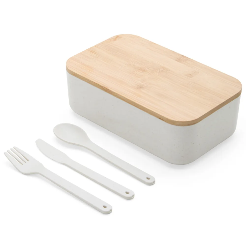 Marmita em fibra de trigo personalizada para brindes promocionais