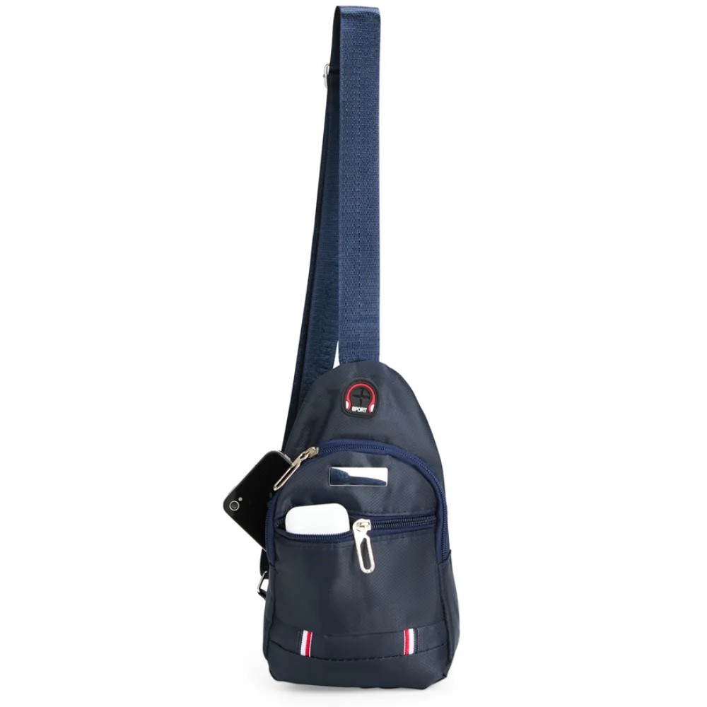 Mini bolsa transversal personalizada para brindes corporativos