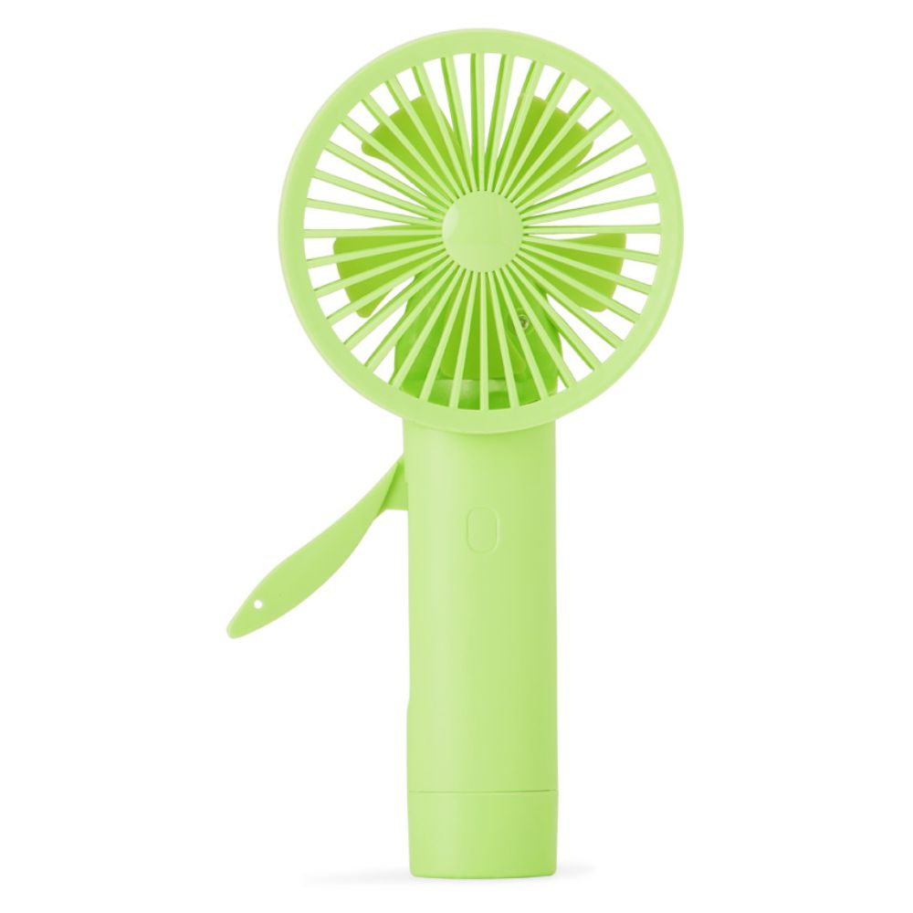 Mini Ventilador Verde Personalizado para Brindes