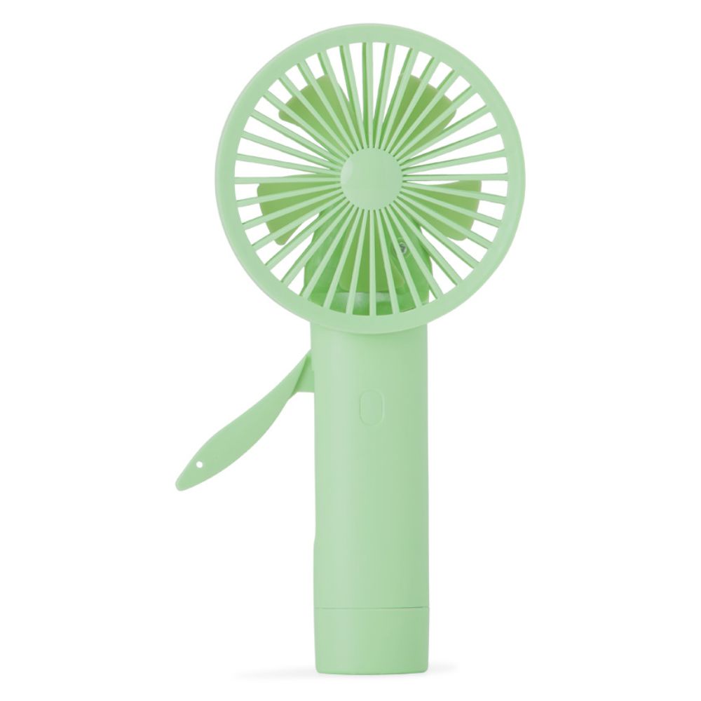 Mini Ventilador Verde Personalizado para Brindes