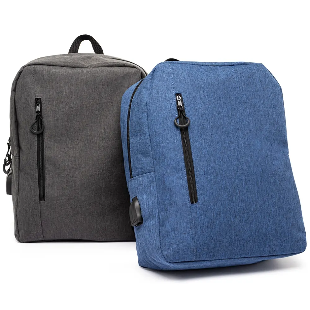 Mochila de nylon personalizada para brindes corporativos