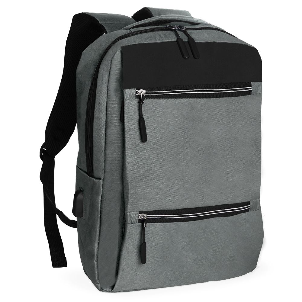 Mochila de Nylon USB 20L Promocional para Brindes