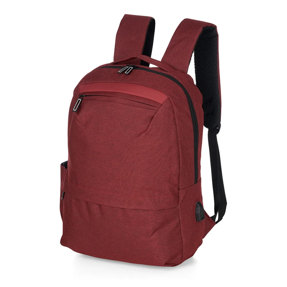 Mochila de Nylon USB 21 Litros para Brindes