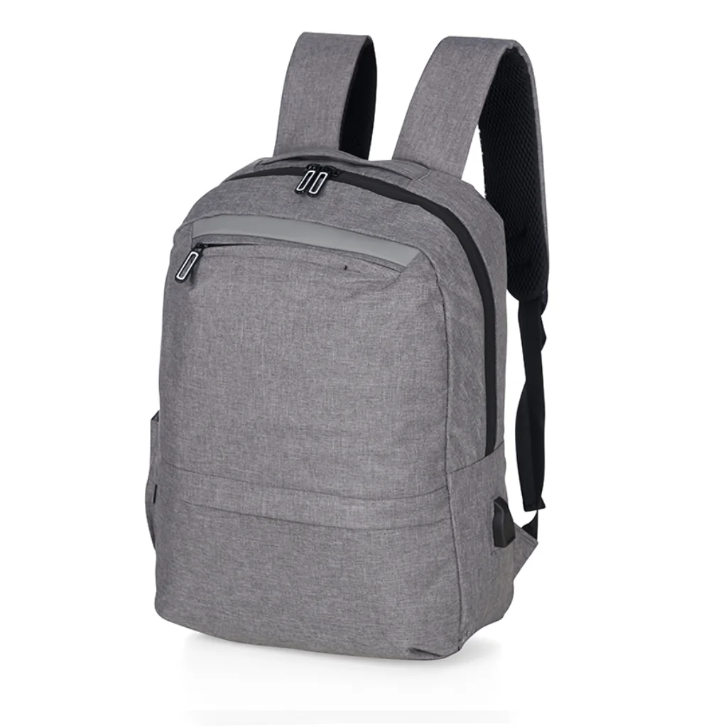Mochila de Nylon USB 21 Litros para Brindes
