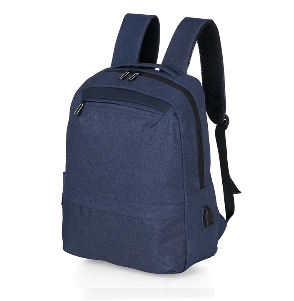 Mochila de Nylon USB 21 Litros para Brindes