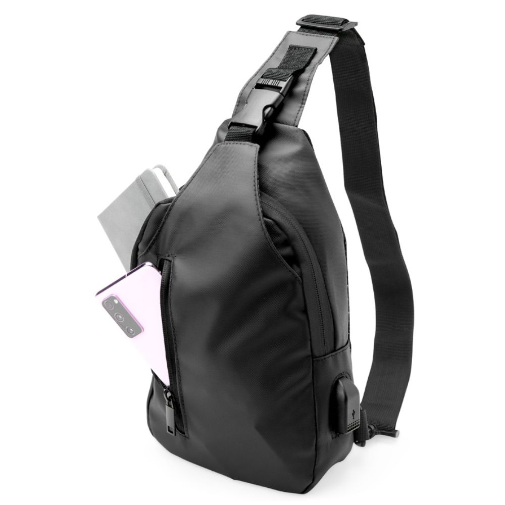 Mochila de ombro personalizada para brindes corporativos