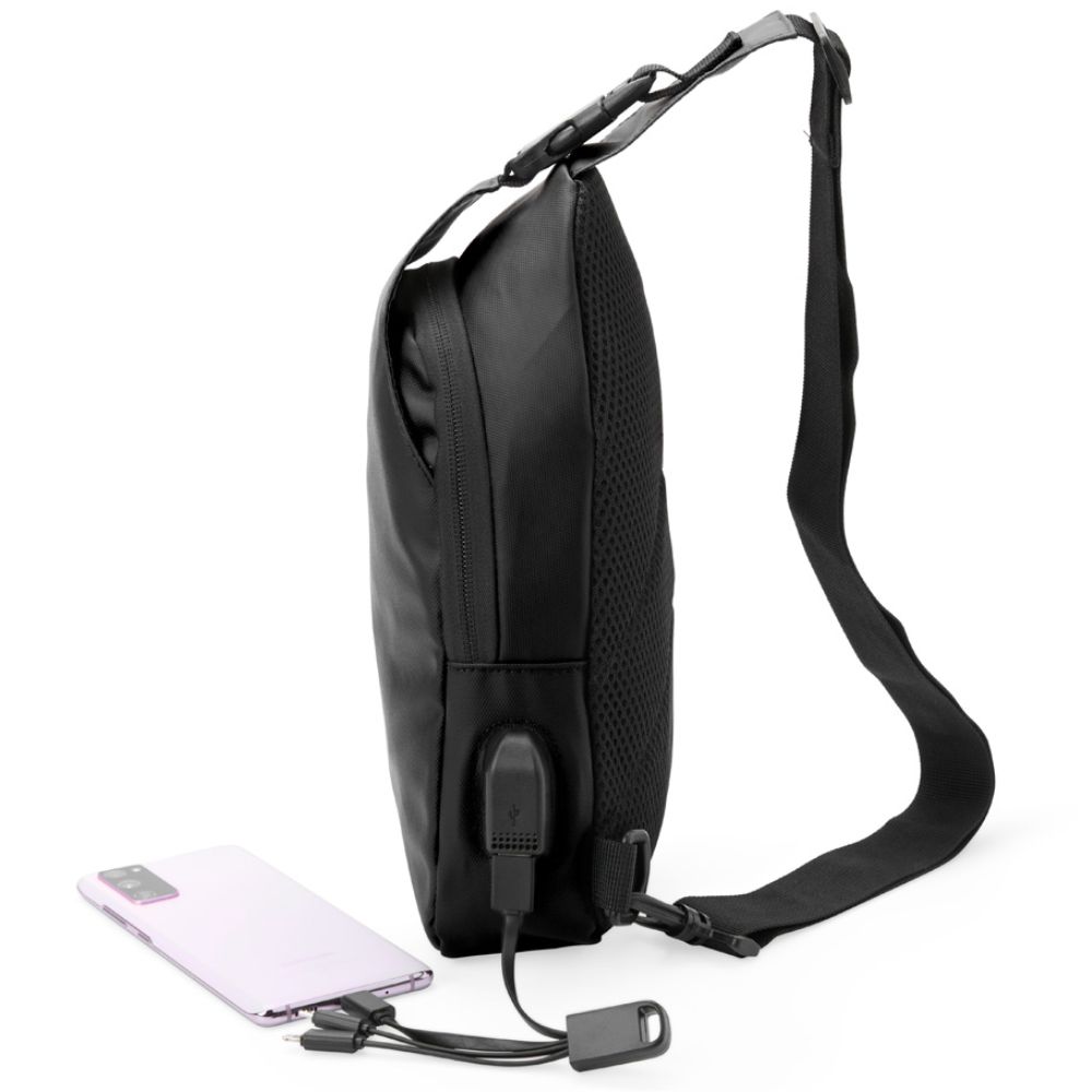 Mochila de ombro personalizada para brindes corporativos