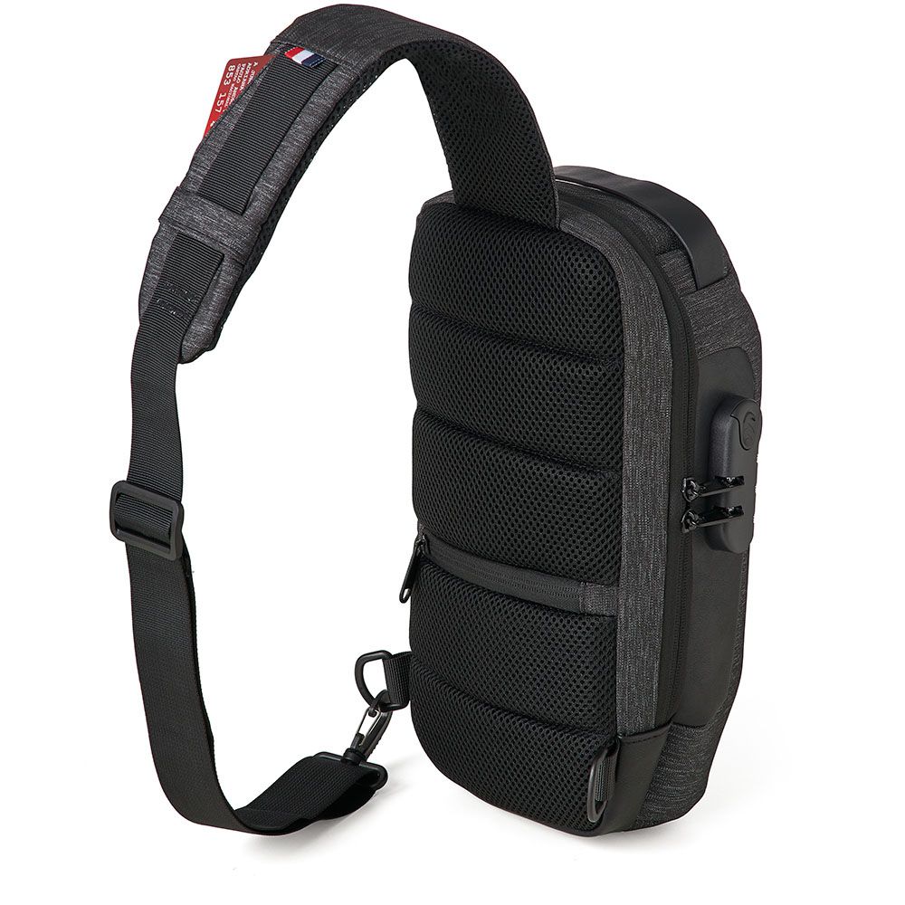 Mochila de Ombro USB Anti-Furto para Brindes