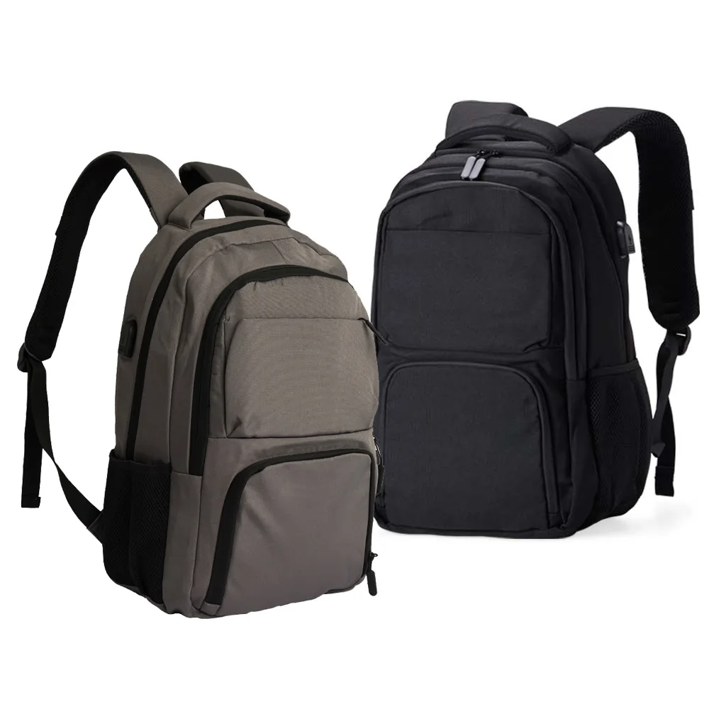 Mochila de Poliéster USB 28 Litros para Brindes