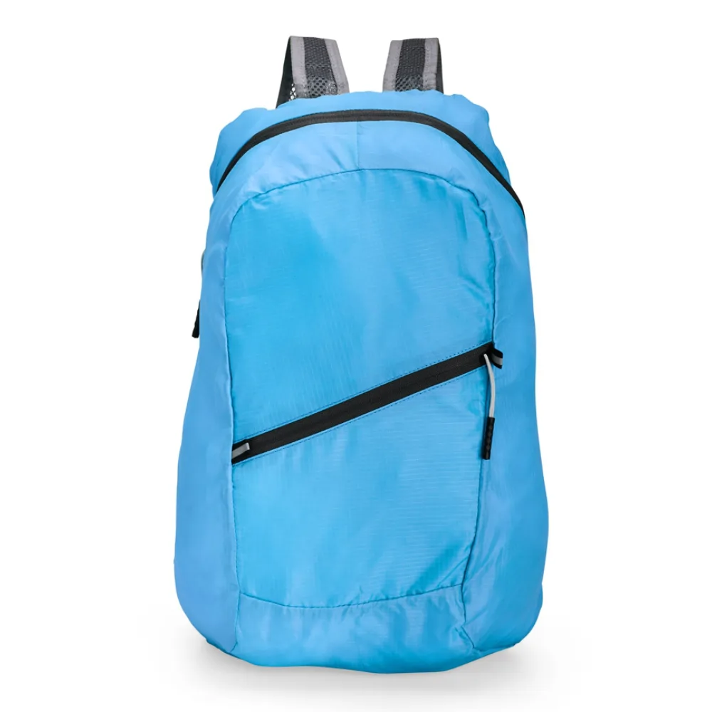 Mochila dobrável personalizada para brindes corporativos