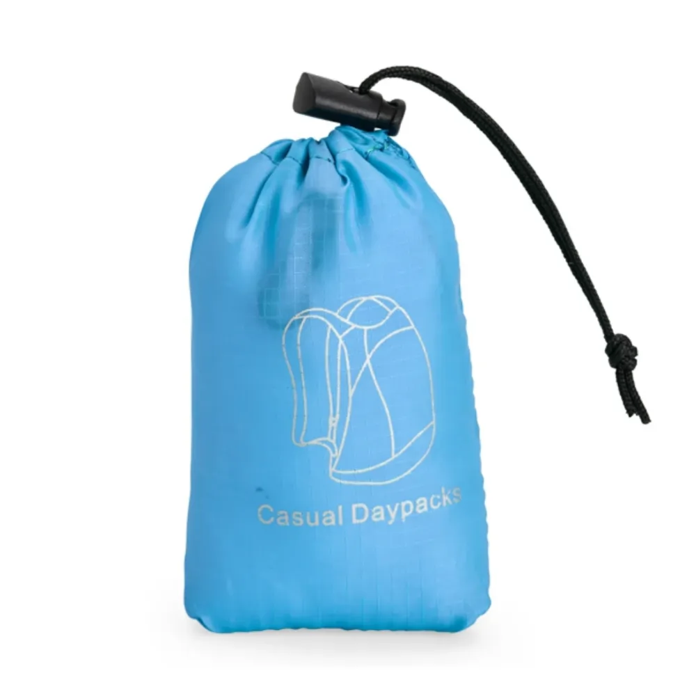 Mochila dobrável personalizada para brindes corporativos