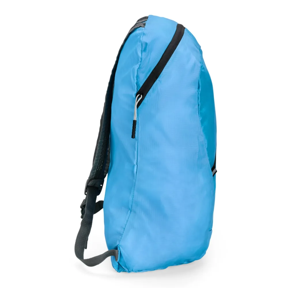 Mochila dobrável personalizada para brindes corporativos