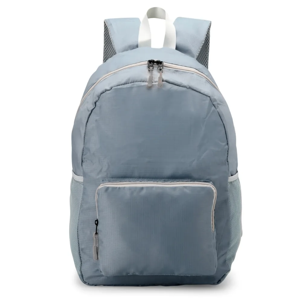 Mochila dobrável personalizada para brindes corporativos