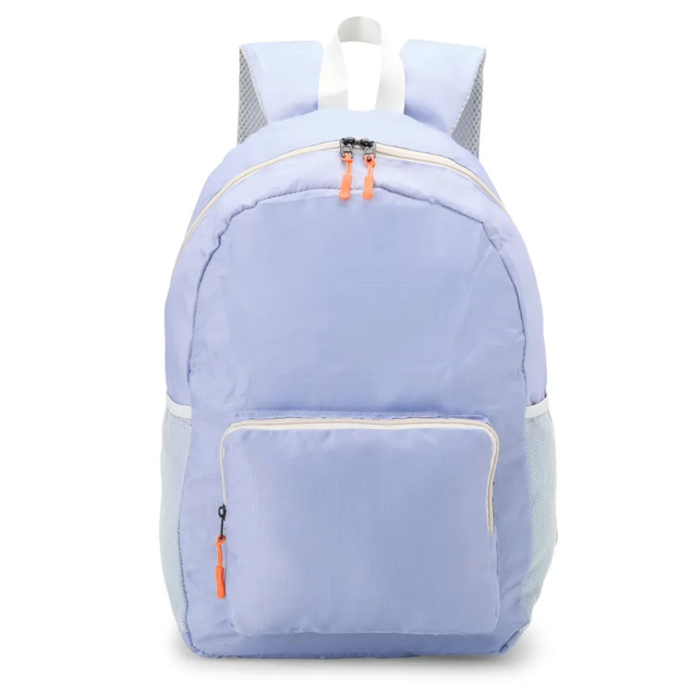 Mochila dobrável personalizada para brindes corporativos