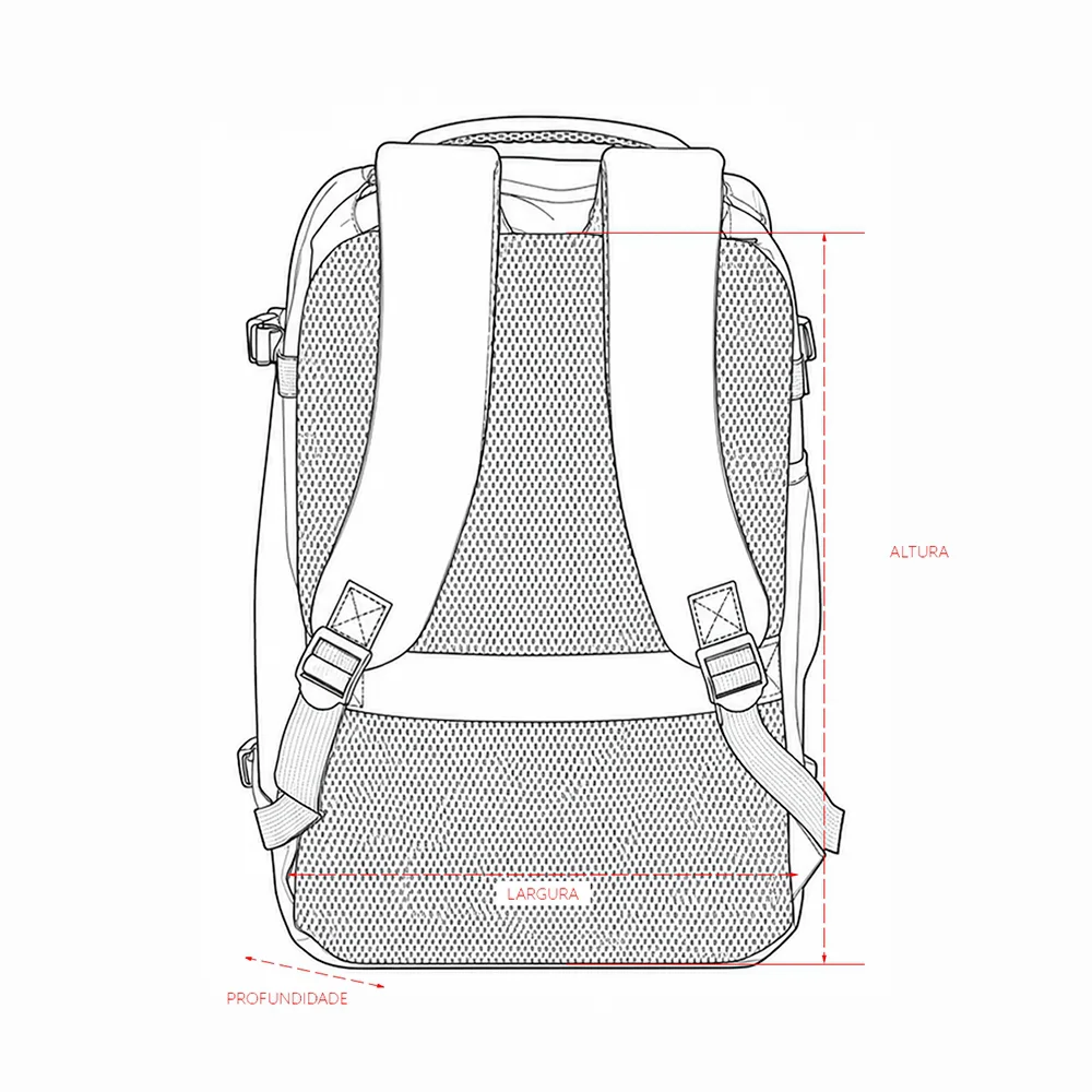 Mochila Nylon 25 Litros Personalizado