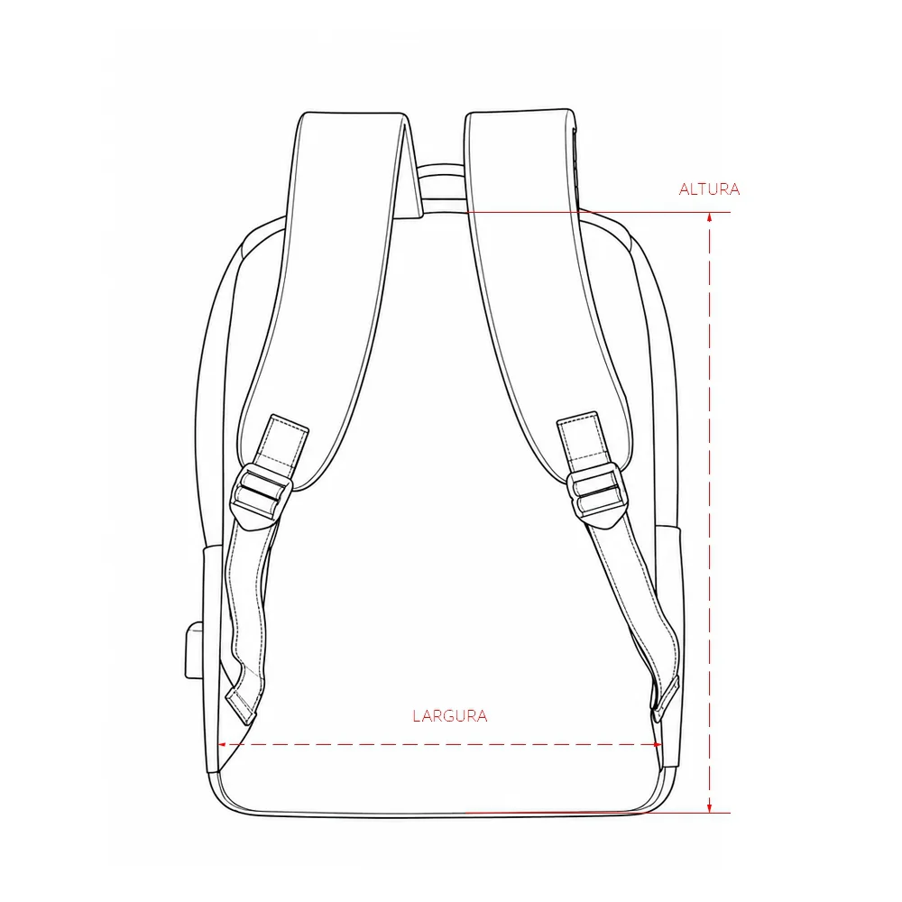 Mochila Oxford 18 Litros para Brindes
