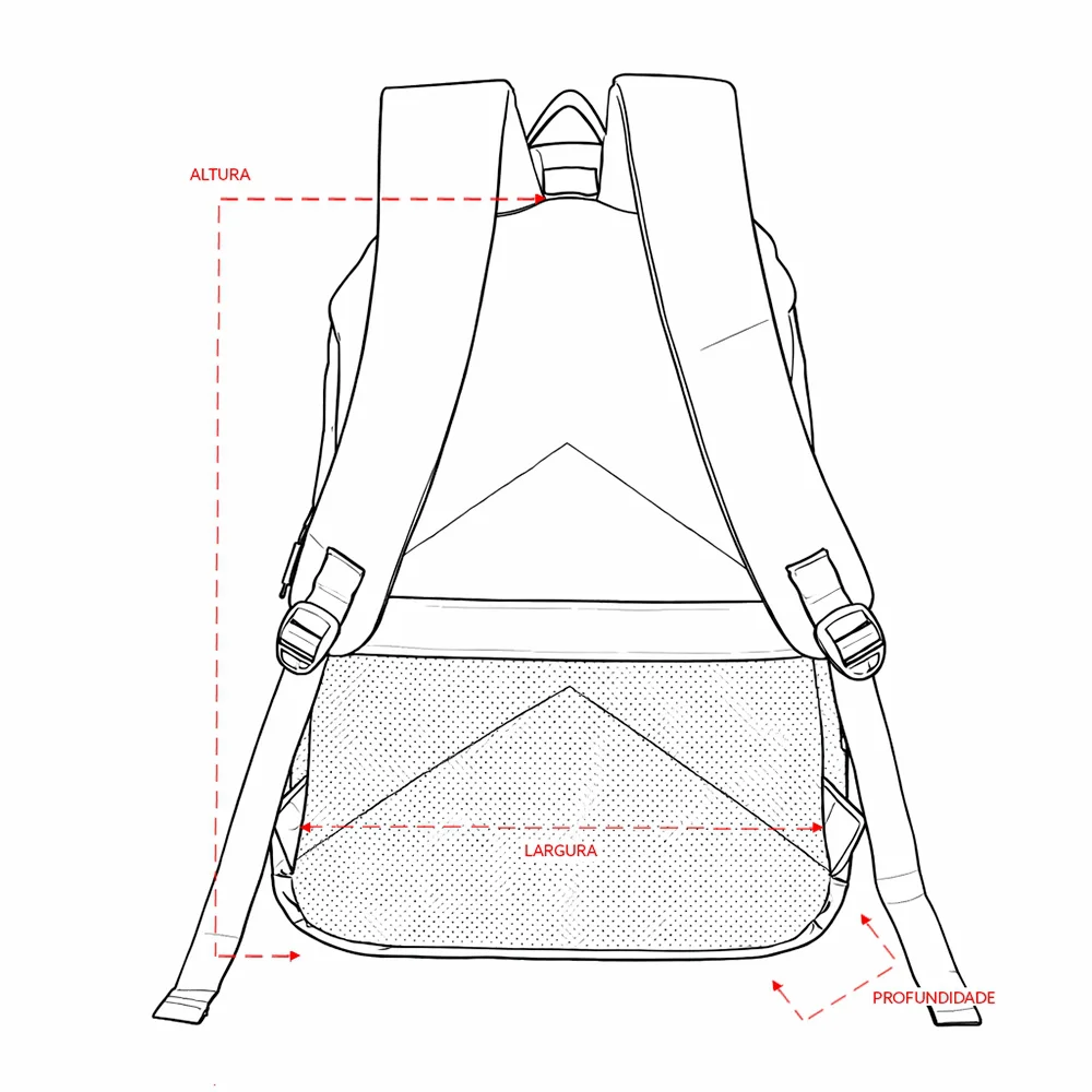 Mochila Oxford 23 Litros Personalizada