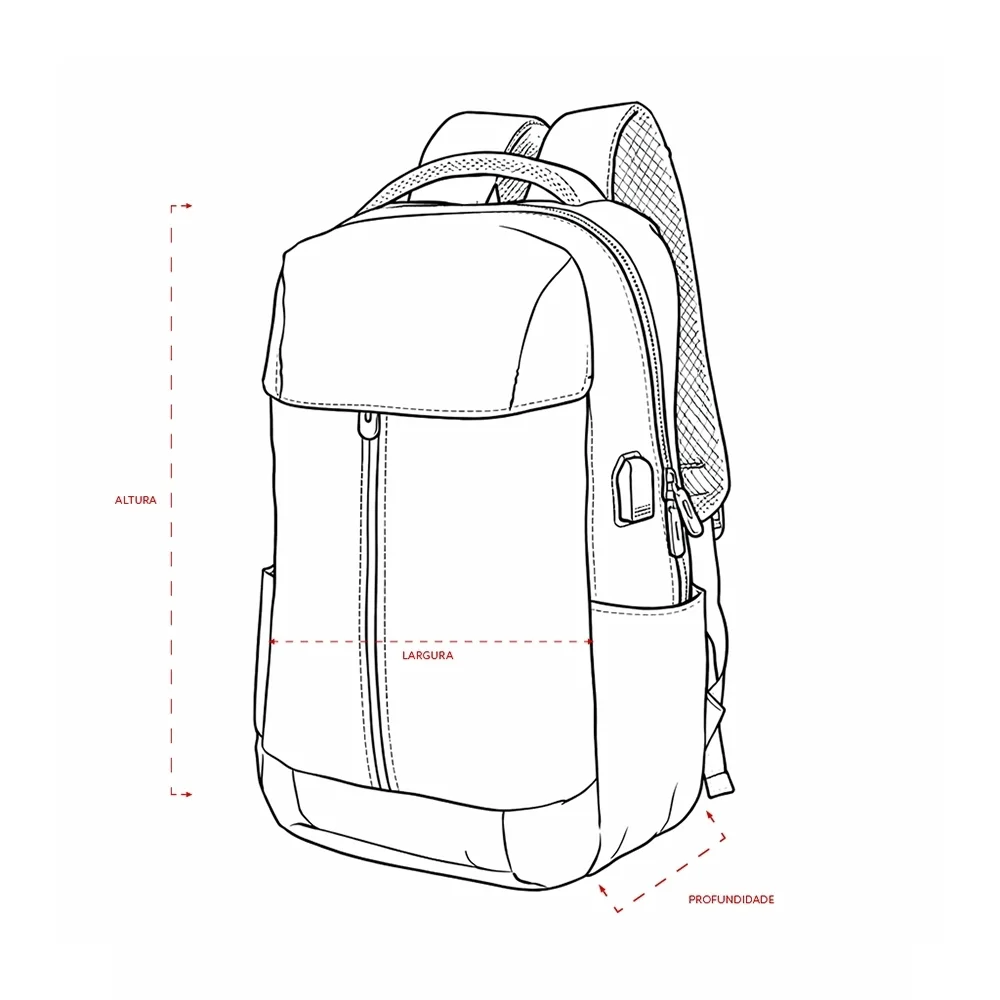 Mochila Poliéster 20L para Brindes