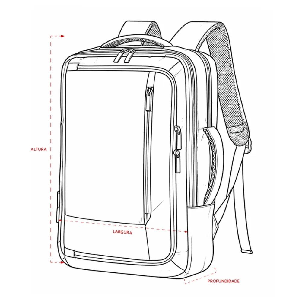 Mochila Poliéster 21 Litros Personalizada