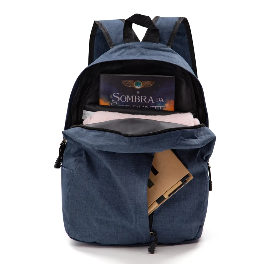 Mochila em poliéster personalizada para brindes corporativos