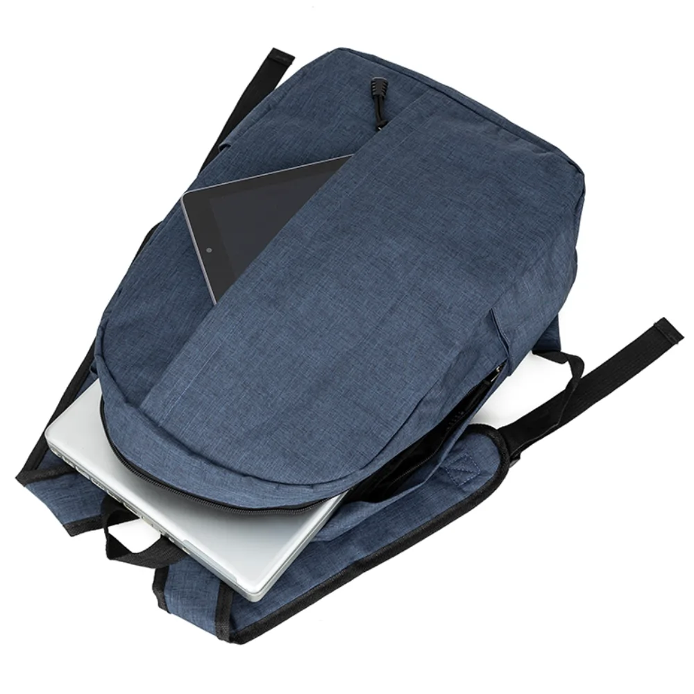 Mochila em poliéster personalizada para brindes corporativos