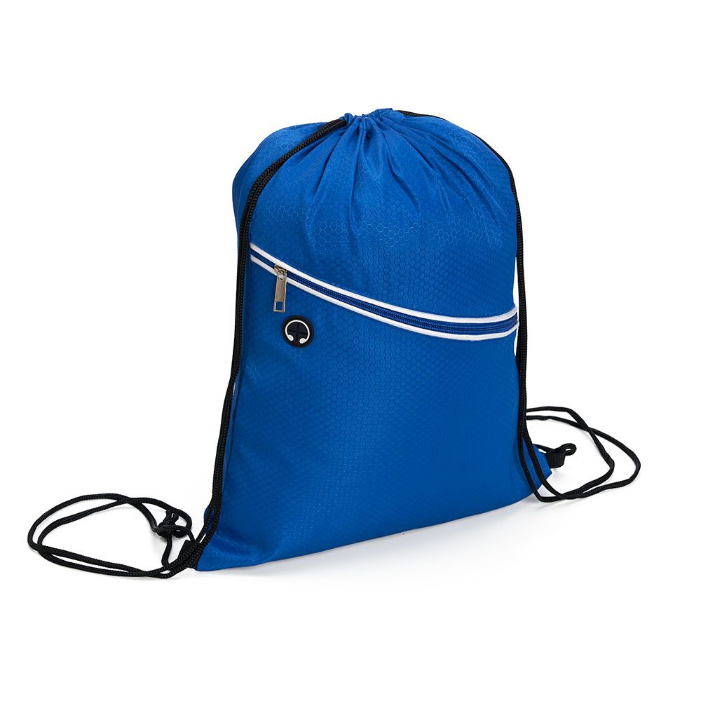 Mochila Saco Azul Impermeável para Brindes Promocionais