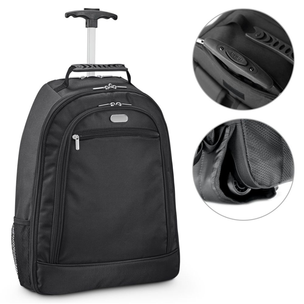 Mochila Trolley para Notebook Personalizada com Rodinha para Brindes