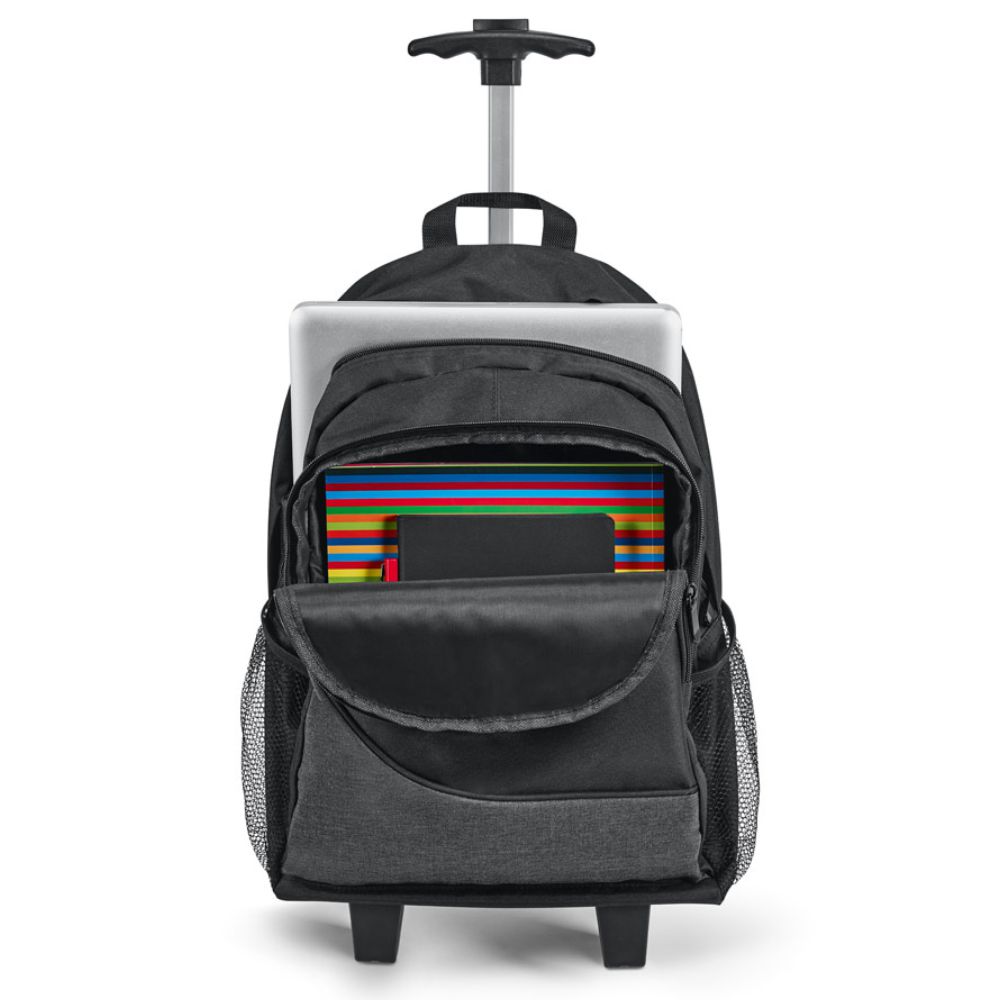 Mochila Trolley para Notebook Personalizada com Rodinhas para Brindes