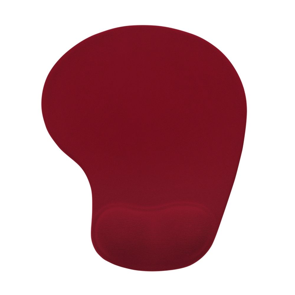 Mouse Pad Ergonômico Personalizado para Brindes Vermelho