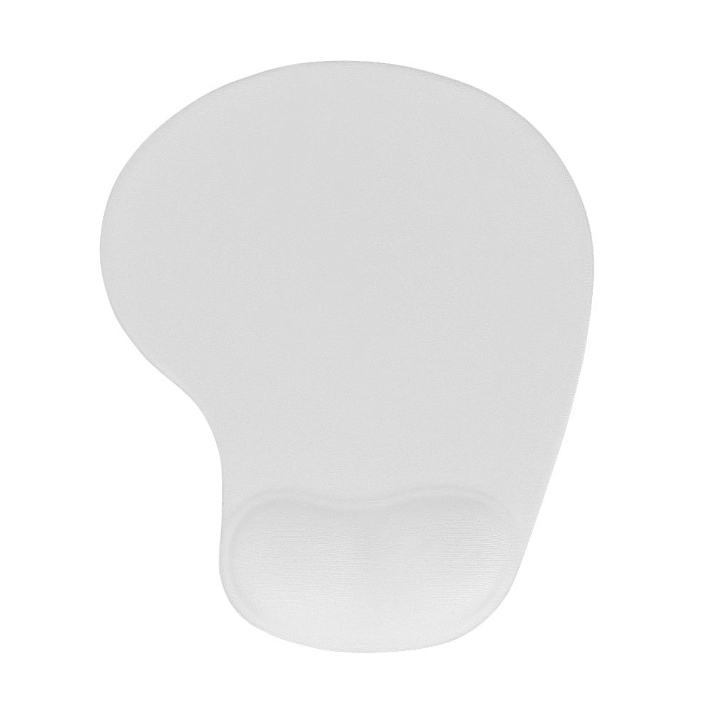 Mouse Pad Ergonômico Personalizado para Brindes Branco