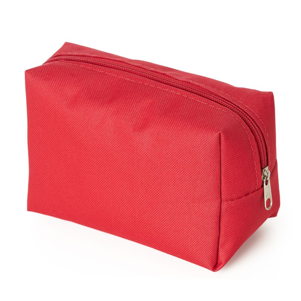 Necessaire de Nylon Vermelho Personalizdo
