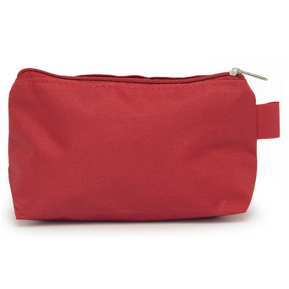 Nécessaire Nylon Vermelho para Brindes Promocionais