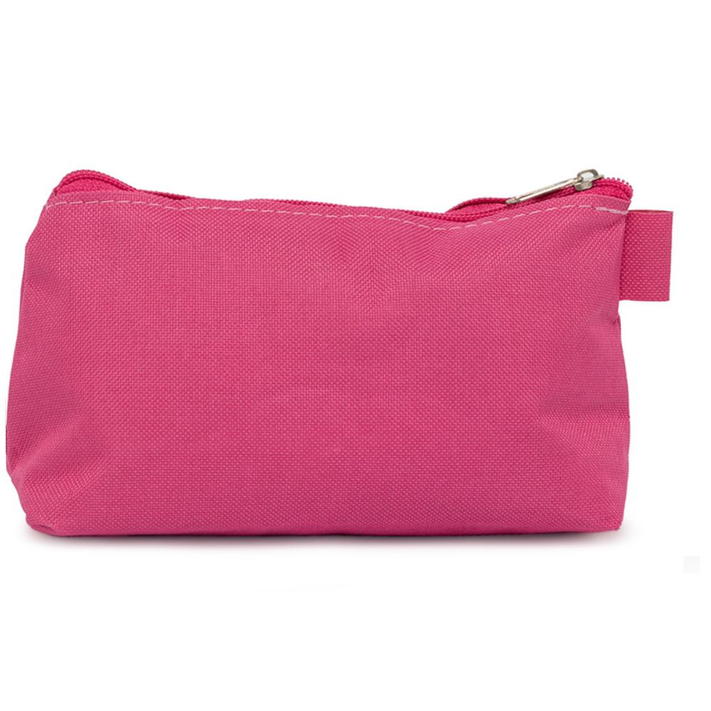 Nécessaire Nylon Rosa para Brindes Promocionais