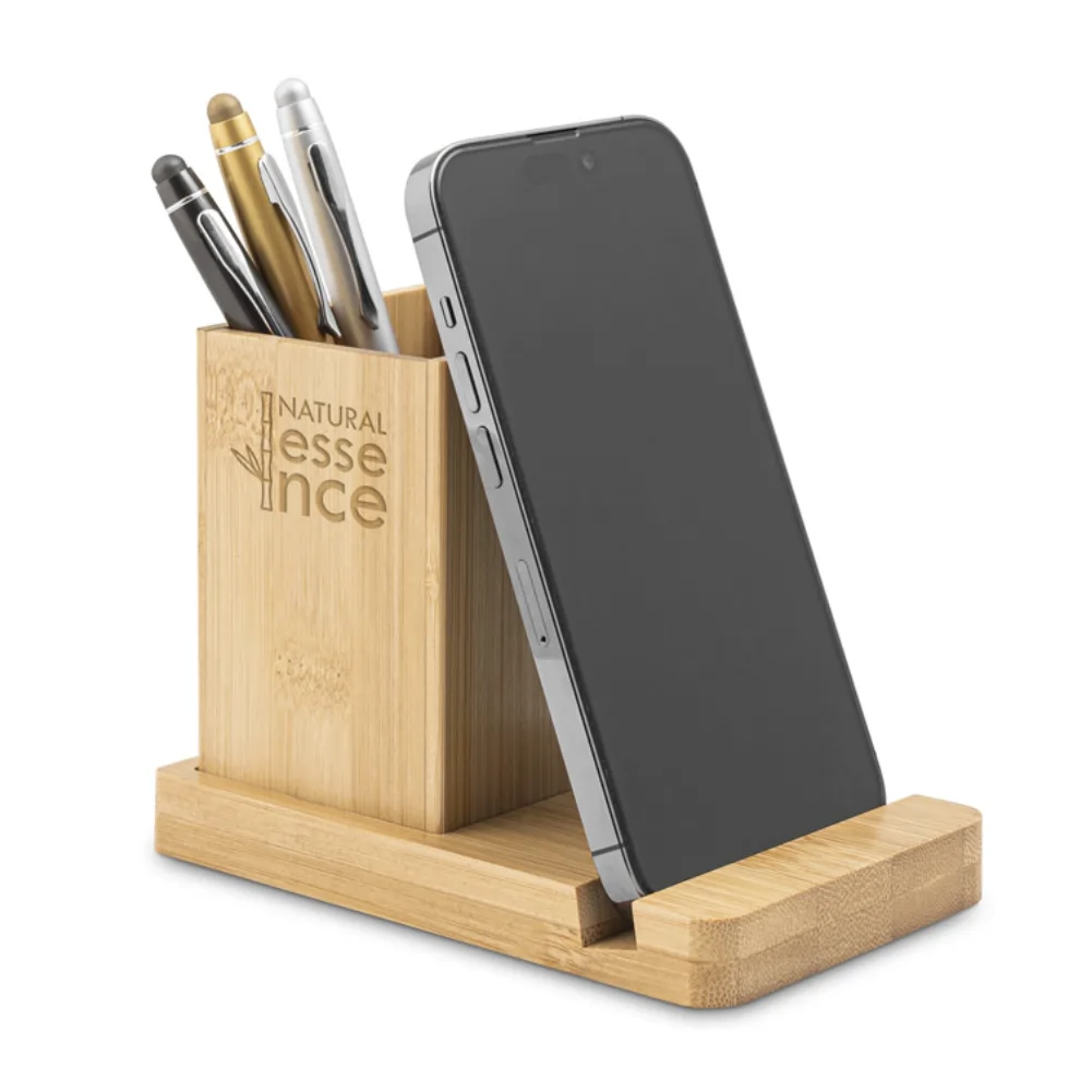 Porta Canetas e Suporte de Celular para Brindes