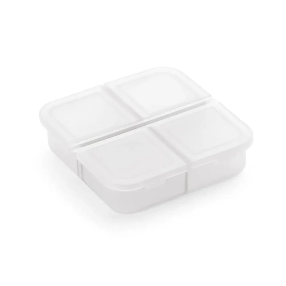 Porta Comprimidos com 4 Divisórias Personalizado