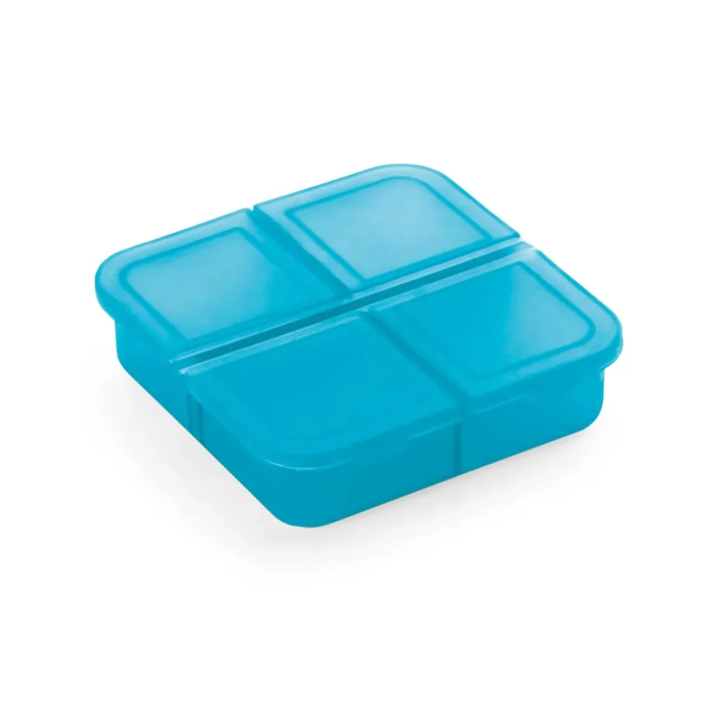 Porta Comprimidos com 4 Divisórias Personalizado