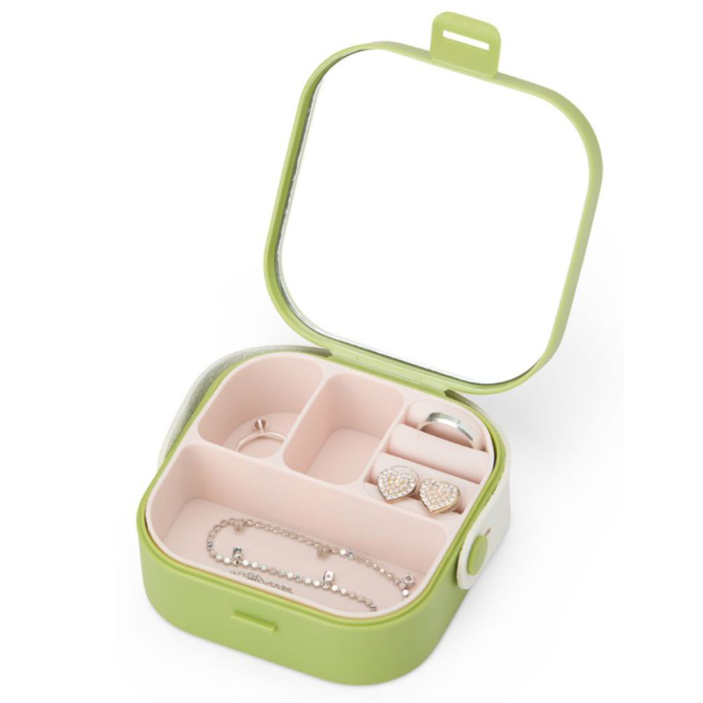 Porta joias com espelho personalizado para brindes promocionais