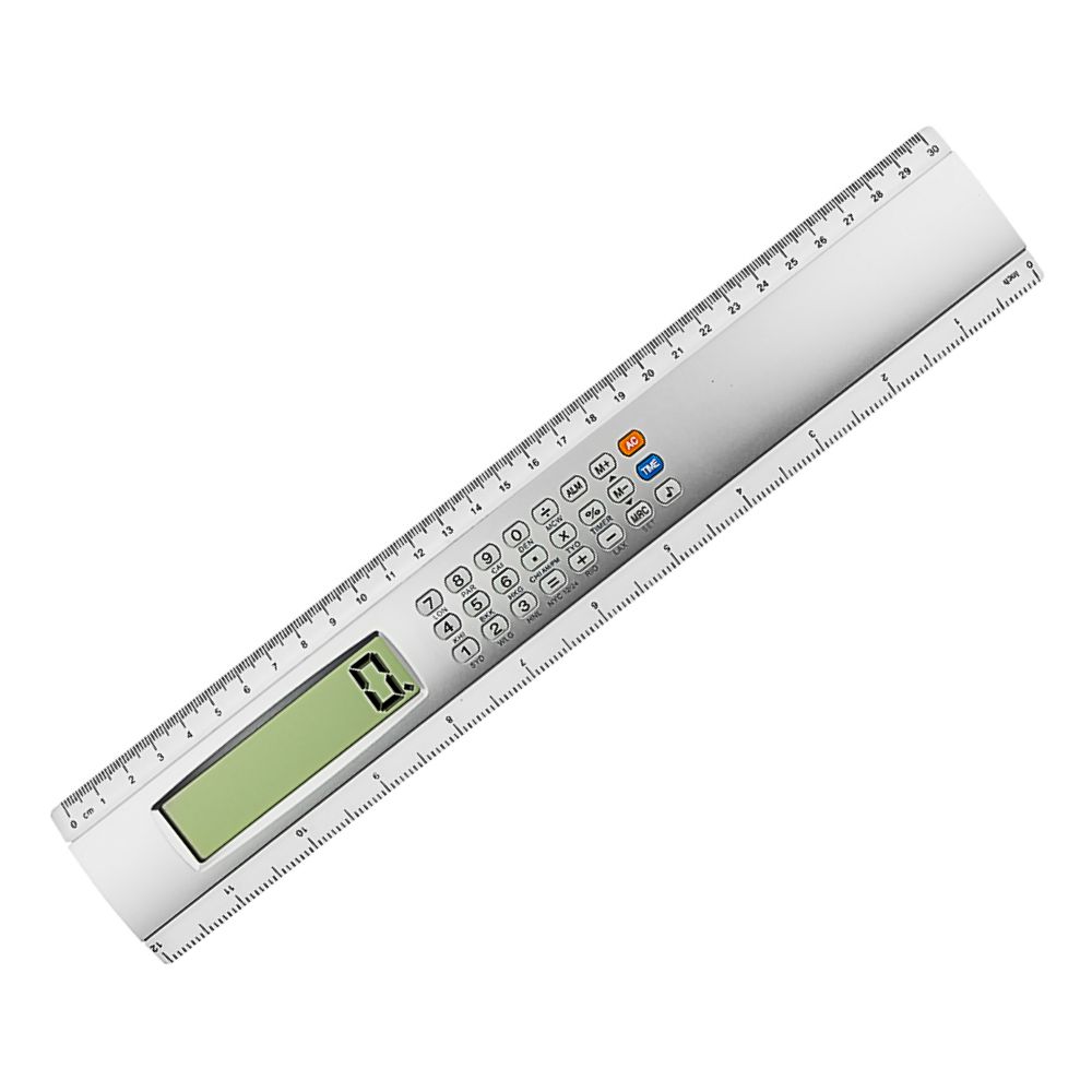 Régua Promocional com calculadora para Brindes