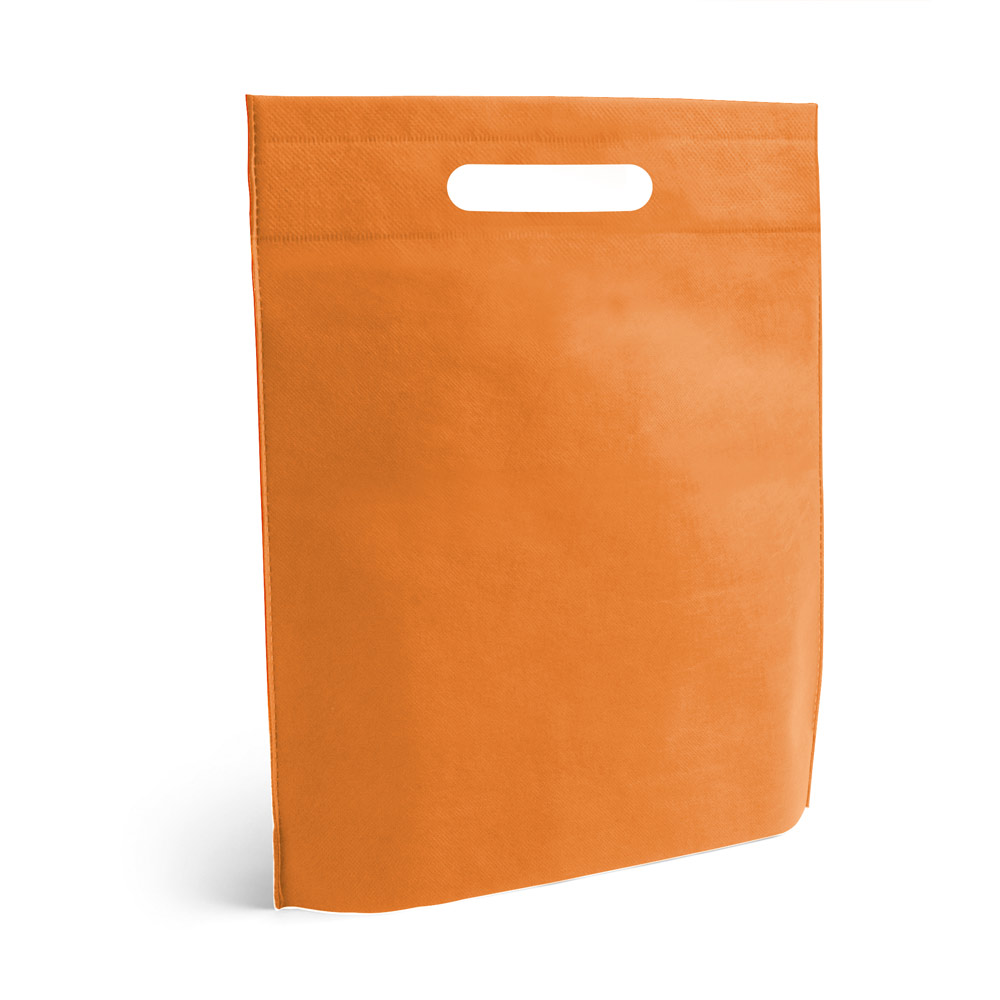 Sacola em TNT Termo-selado para Brindes Laranja