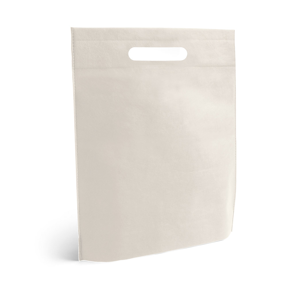 Sacola em TNT Termo-selado para Brindes Bege