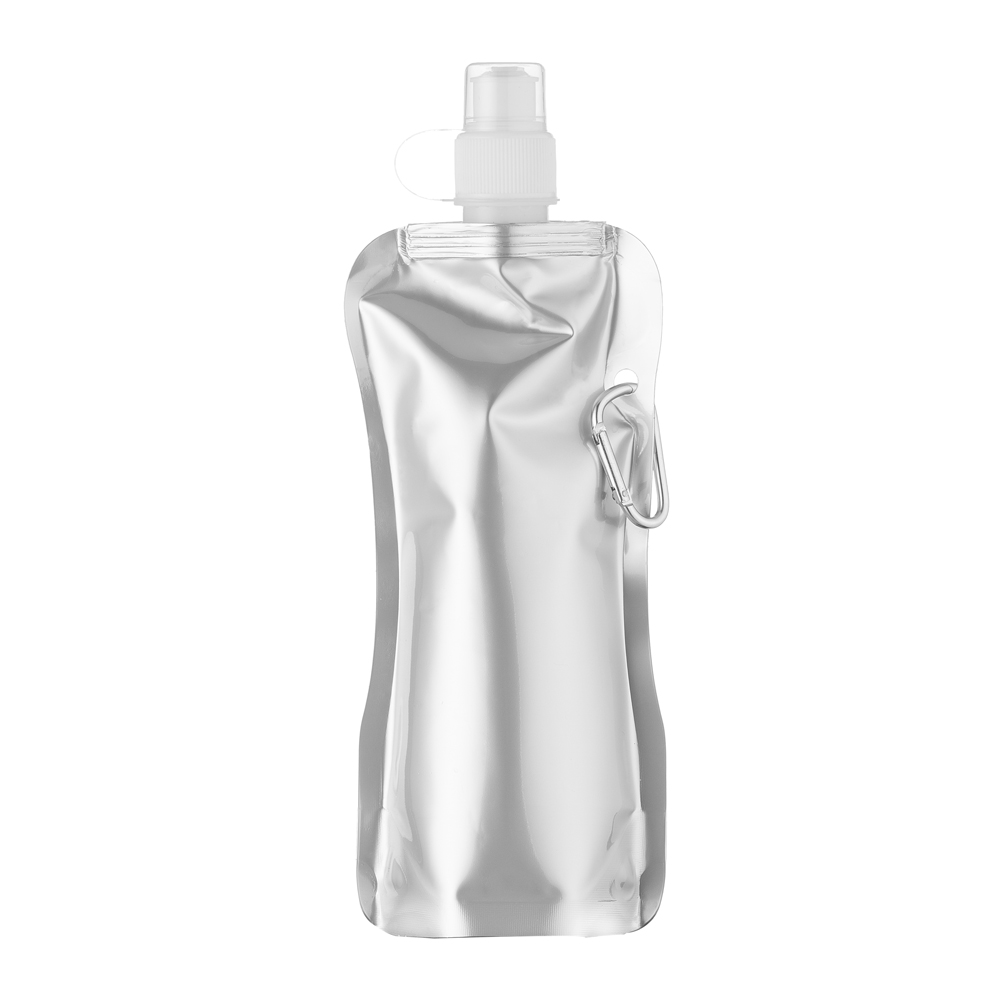 Squeeze 480 ML Dobrável Personalizado Prata