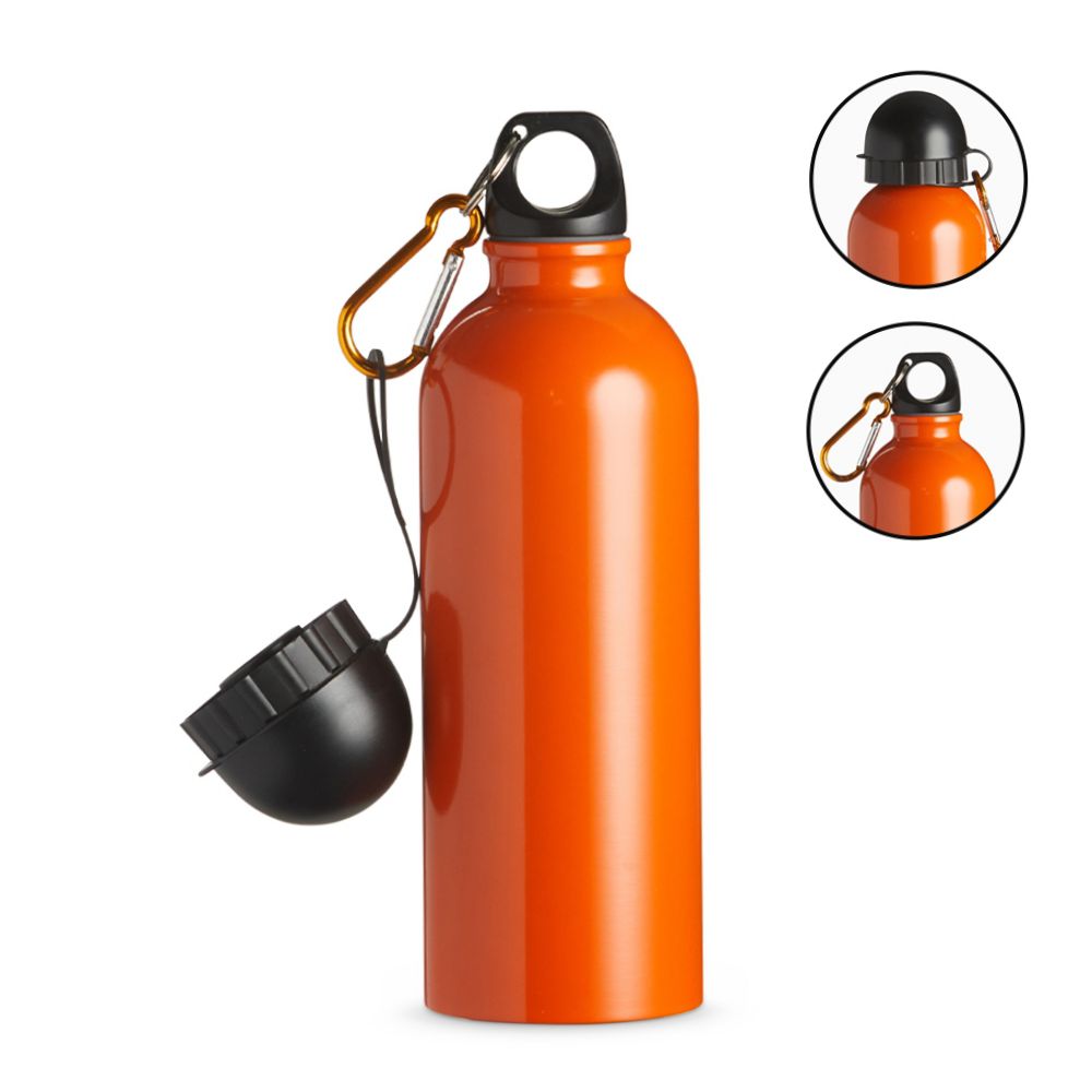 Squeeze de inox personalizado para brindes corporativos