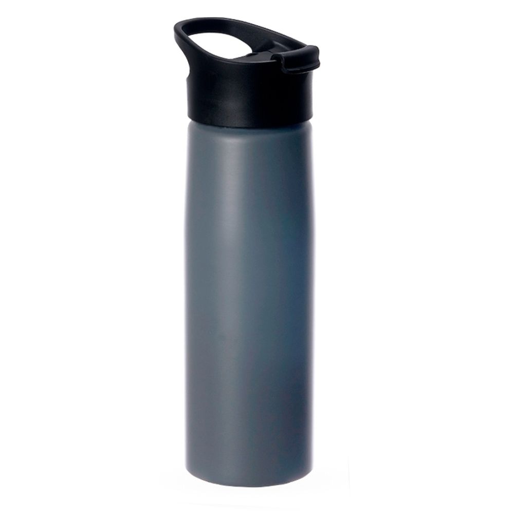 Squeeze Alumínio Cinza 750ml Personalizado
