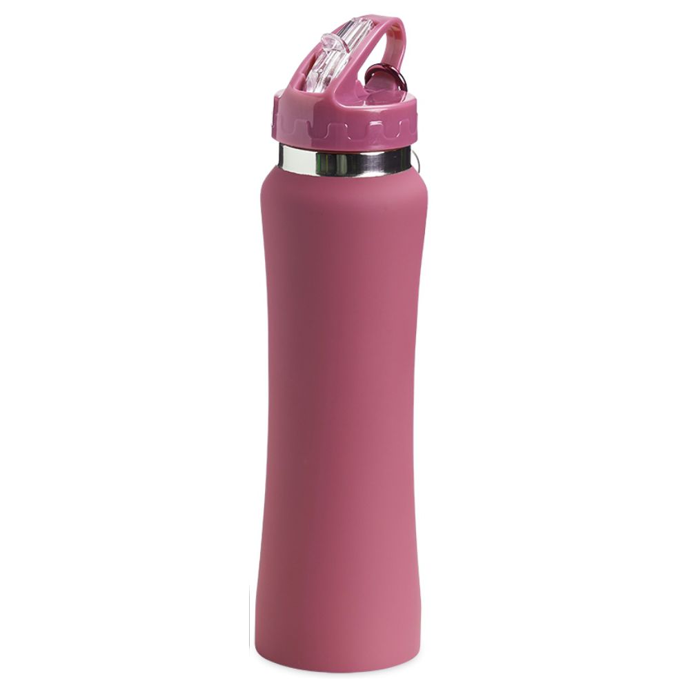 Squeeze Inox Rosa 750ml Promocionais para Brindes