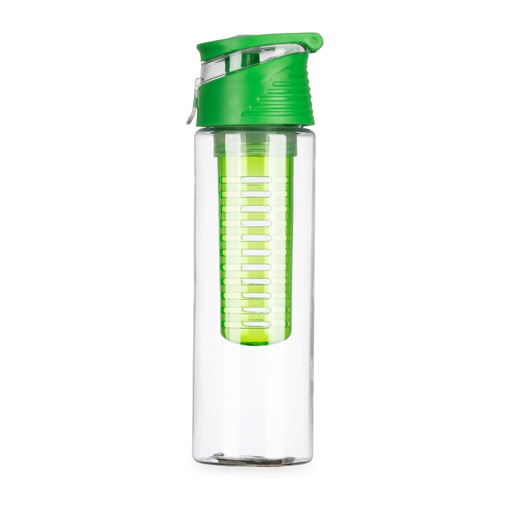 Squeeze Plástico 700ml com Infusor para Brindes Verde